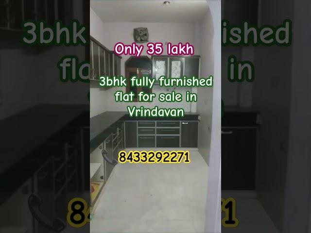 fully furnished flats for sale in Vrindavan mathura ! 3bhk flat for sale