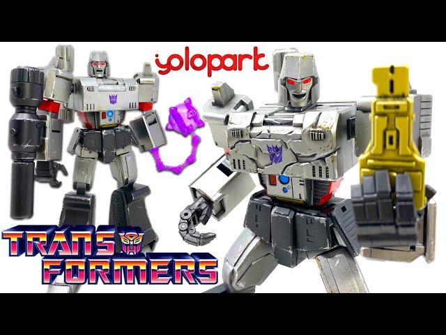 YOLOPARK Transformers G1 MEGATRON AMK PRO Series DIECAST Model Kit Action Figure Review