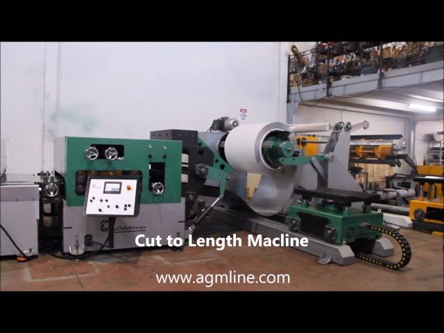 Cut to Length Machine Sacform Coil Processing Lines SACFORM / AGMline Линии Поперечной Резки Металла