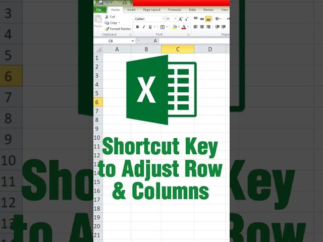 Shortcut Key to Adjust Row & Columns In Excel #shorts #technology #tricks #msoffice #tech #excel