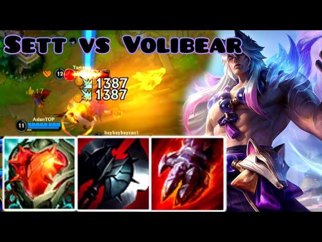 SETT TOP IS FANTASTIC | WILD RIFT BARON LANE BUILD AND RUNES