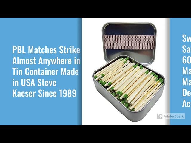 TOP 10 BEST STRIKE ANYWHERE MATCHES IN 2019 REVIEWS