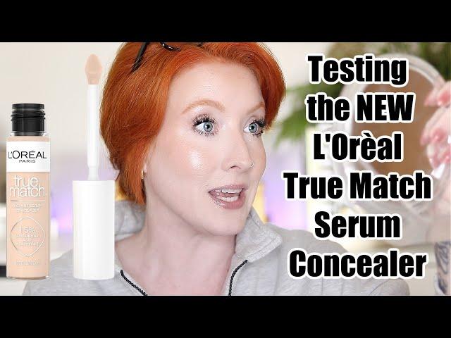 Testing the NEW L'oréal True Match Serum Concealer