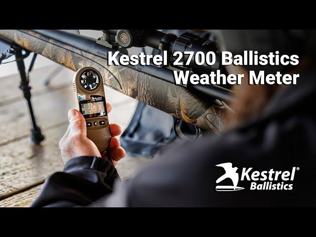 Kestrel 2700 Ballistics Weather Meter