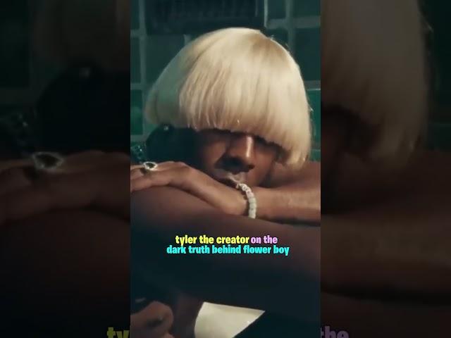 Tyler the creator on the dark truth behind flower boy 
