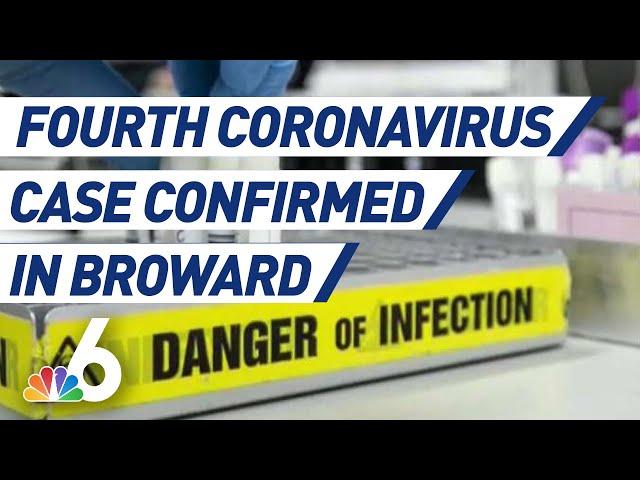 4th Coronavirus Case Confirmed in Broward County | NBC 6