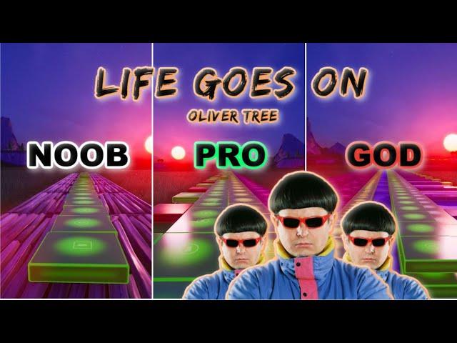 Oliver Tree - Life Goes On - Noob vs Pro vs God (Fortnite Music Blocks)