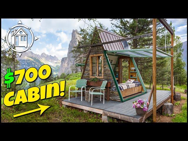 You can't build a cabin cheaper than this!