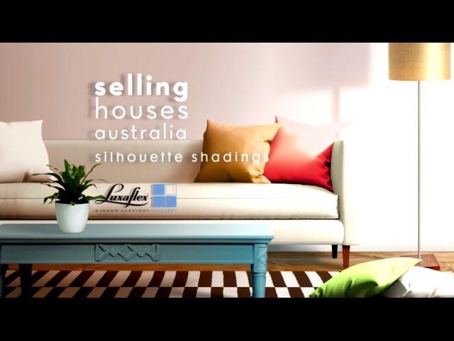 Shaynna from Selling Houses Australia with Luxaflex® Silhouette® Shadings