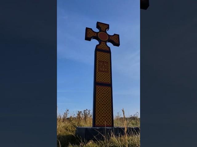 Making a Stone Celtic Cross Out Of Wood #woodworking #craft #woodcarving #diy