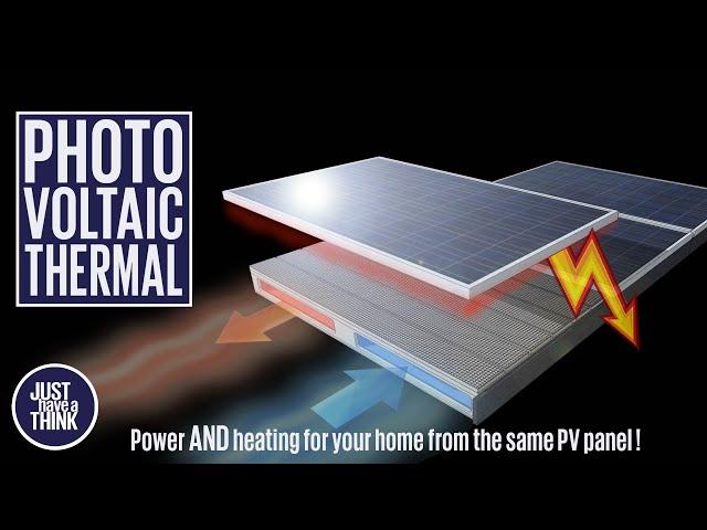 The Solar PV panel that provides electricity AND heat for your home!