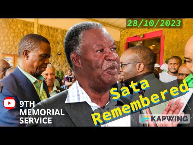 Michael Sata Remembered : 9th Memorial Service | Honouring Sata's Legacy