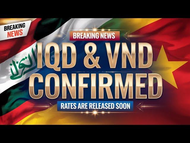 Iraqi dinar IQD & VND New Rate Release Today Iraqi Dinar News Today