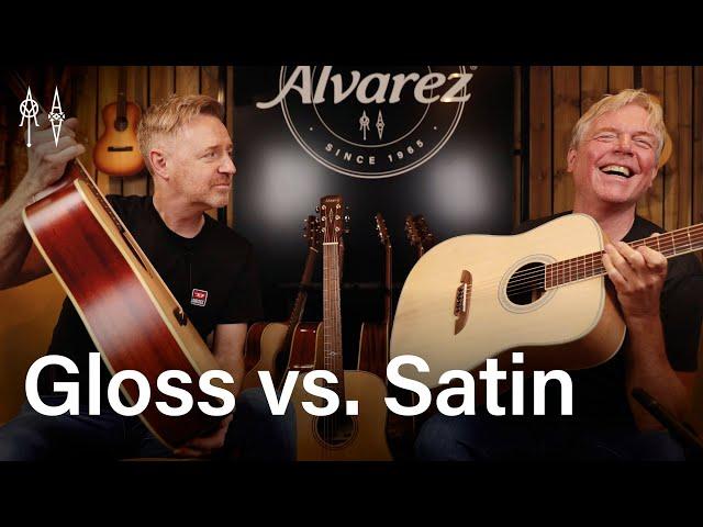 Does Satin Finish Sound Better than Gloss? - Alvarez TV