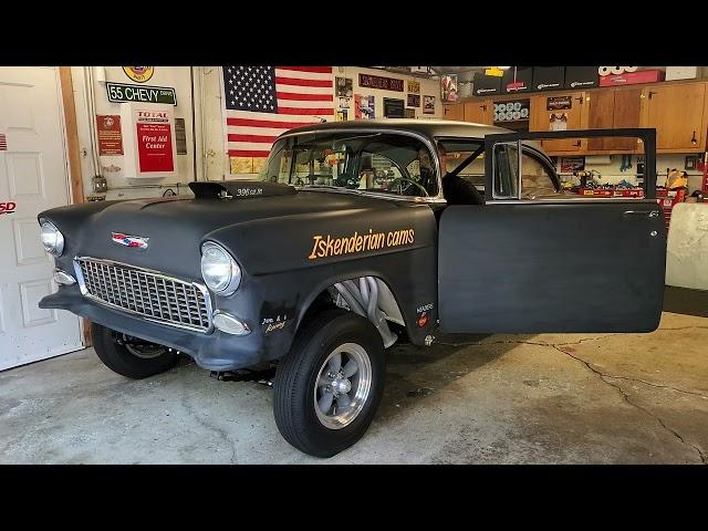 Dan's 1955 Chevy Gasser New Big Block Chevy Engine