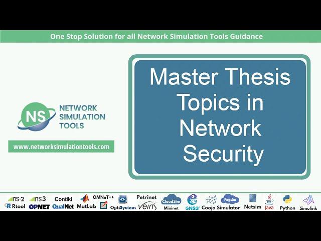 Master Thesis Topics in Network Security | MS Thesis Topics in Network Security