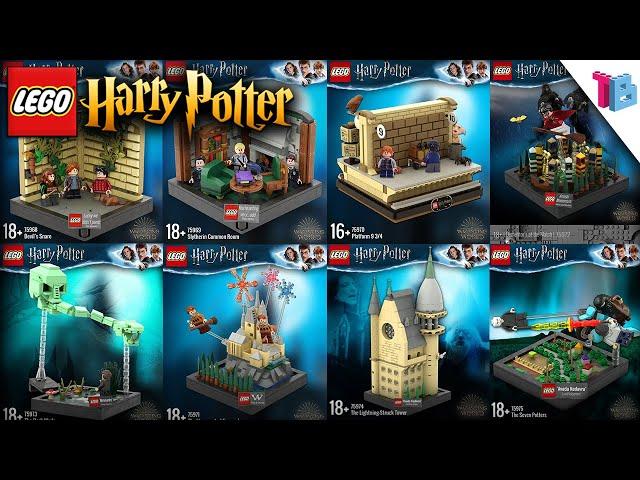 LEGO Harry Potter DIORAMA Sets! [THE MARATHON]