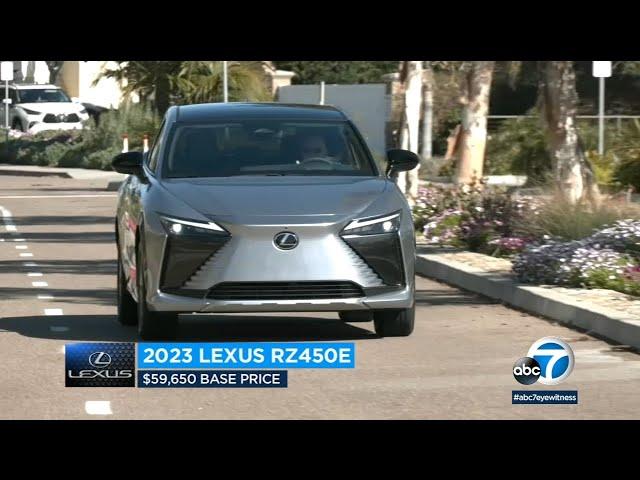 Lexus goes electric: Luxury automaker launches its 1st battery-powered crossover SUV