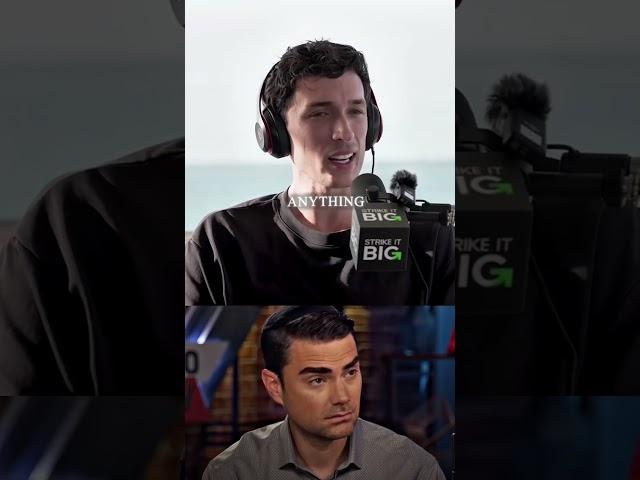 Ben Shapiro on Luke Belmar on Most people don’t live authentically #lukebelmaradvice #mindset #fyp