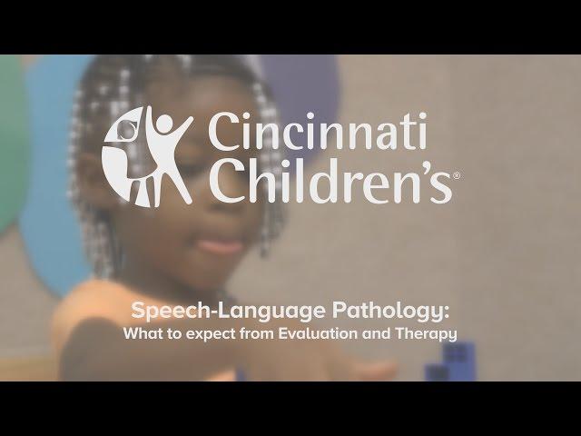 Speech-Language Pathology: What To Expect | Cincinnati Children's