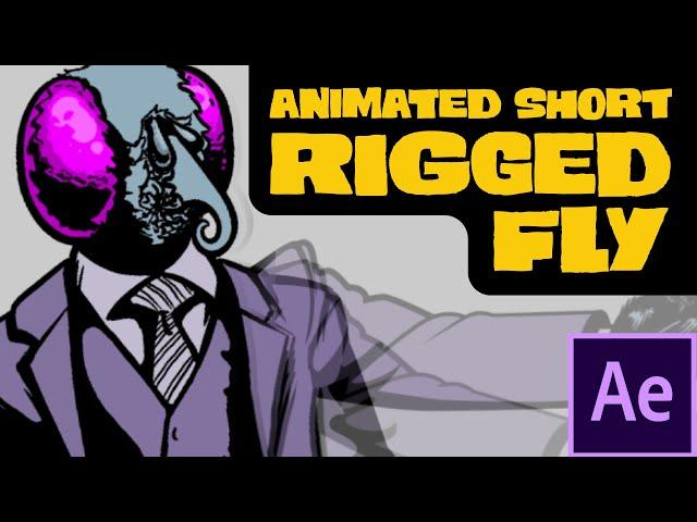 Rigged Character fly in a suit - animation project – Cory Kerr’s illo talk