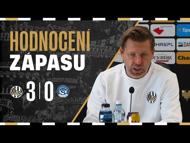 David Horejš hodnotí vítězství 3:0 nad Slováckem