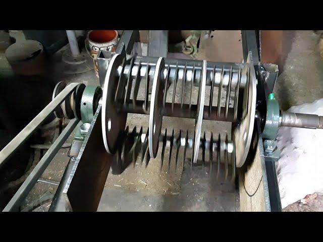 DIY Hammer Mill Machine - building hammer mill