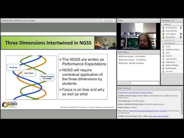 Webinar 1: An Introduction to the Next Generation Science Standards: Conceptual Shifts 1 & 2