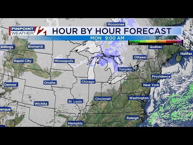 WPRI 12 Weather Now 12/23/24:   Frigid Start Today; Snow Flakes for Tuesday