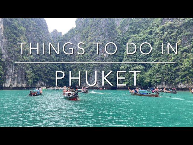 5 Days In Paradise| Things To Do In Phuket #thailand