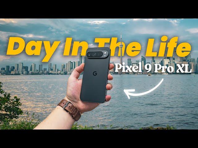 Google Pixel 9 Pro XL - Real Day In The Life Review (Battery & Camera Test)