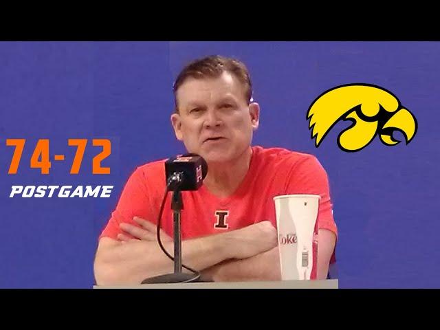 Postgame - Illini 74, Iowa 72