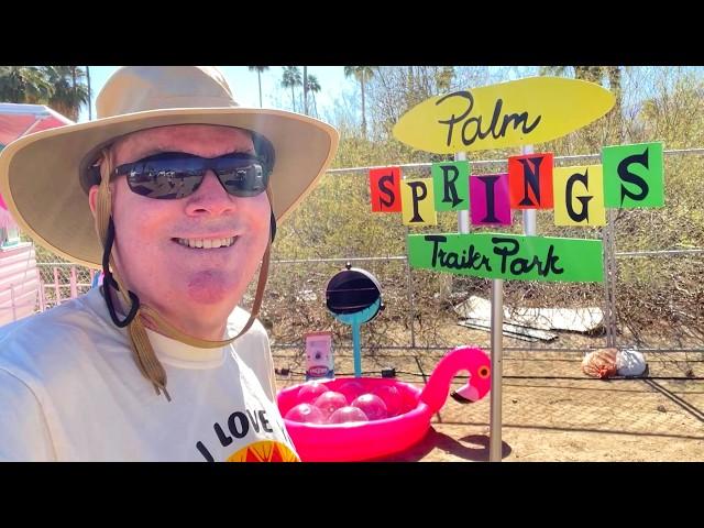 (Part 1) TOUR of the VINTAGE TRAILER SHOW in Palm Springs at Modernism Week Winter 2025