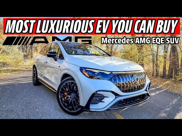 Mercedes AMG EQE SUV // MOST LUXURIOUS HIGH PERFORMANCE EV YOU can BUY! In Depth Review!