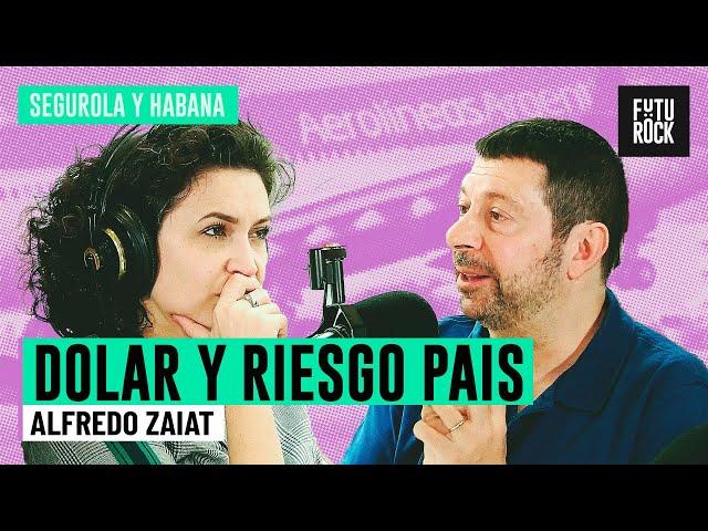 ¿POR QUÉ BAJA EL DÓLAR Y EL RIESGO PAÍS? | ALFREDO ZAIAT con JULIA MENGOLINI en SEGUROLA