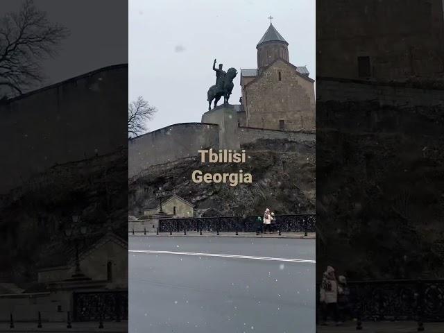 Snowfall -Tbilisi, Georgia #tbilisi #georgia #icityclips #snowfall