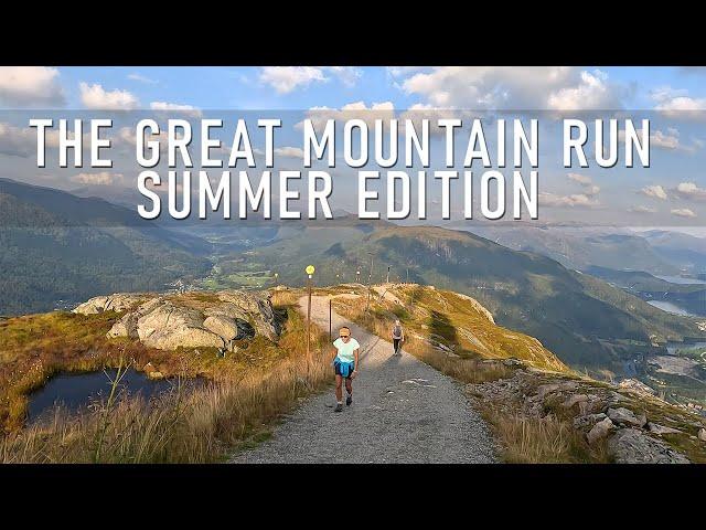 Treadmill Workout Virtual Run | Mountain Running Scenery Videos Summer