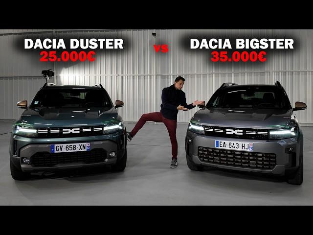 Dacia DUSTER vs Dacia BIGSTER !