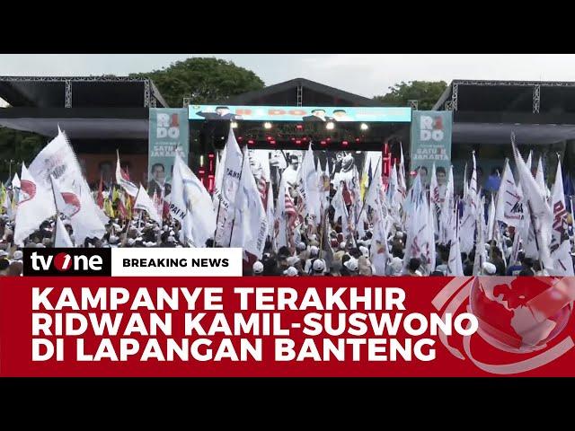 Lapangan Banteng Dipenuhi Pendukung RK-Suswono | Breaking News tvOne