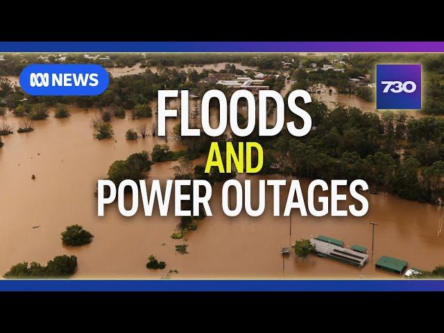 Heavy rain from ex-Tropical Cyclone Alfred leaves areas flooded and thousands without power | 7.30