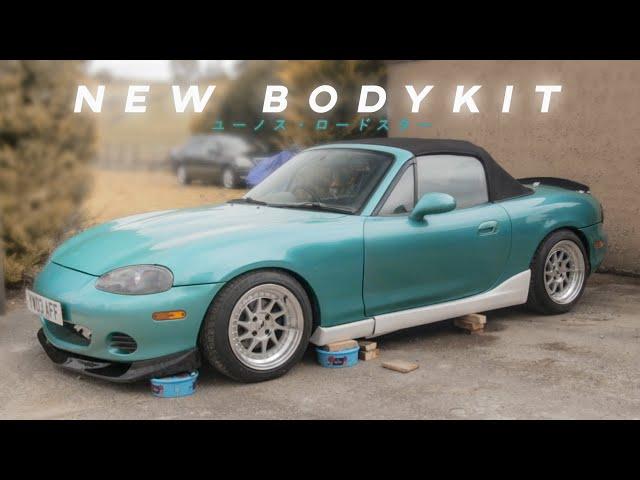 Miata Rebuild Gets New Bodykit...