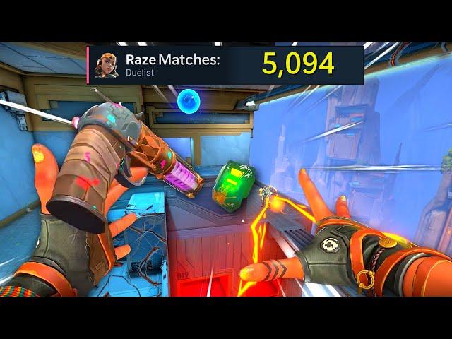 What 5,000 Matches on Raze looks like...