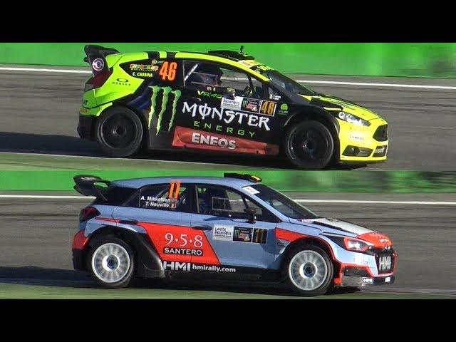 Valentino Rossi Vs. Thierry Neuville - Monza Rally Show