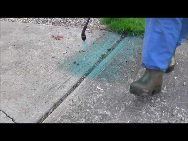Using Blue Dye Spray Marker