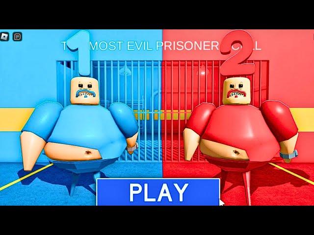 1 Barry Vs 2 Barry In Barry's Prison ! New Scary Obby! #Obby #Roblox #ScaryObby