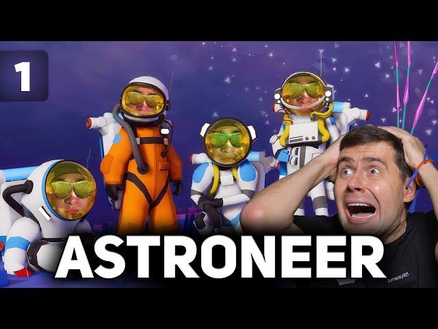 Амвэй и Хруст спасают вселенную  Astroneer [PC 2016] #1