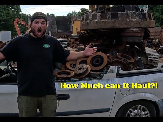 I Turned a Minivan into a Mini-TRUCK! Can it Survive the Scrap Yard?