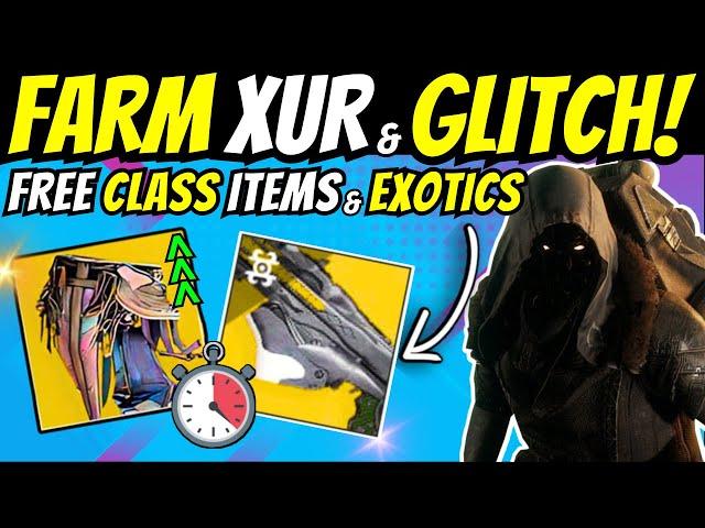 New XUR FARM & GLITCH! Free EXOTIC Class Items, Catalyst, Trials GOD ROLLS & Armor DEC 20 Destiny 2