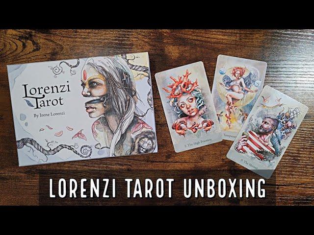 Lorenzi Tarot | Unboxing and Flip Through