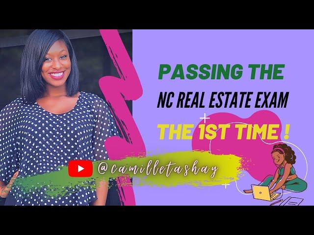 How I Passed the NC Real Estate Exam the First Time + Study Tools